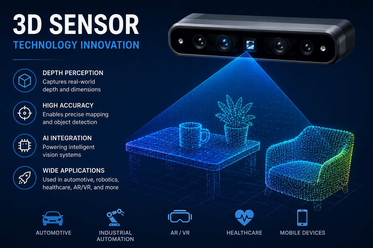 3D sensor Technology Innovation 3D sensor Technology Innovation