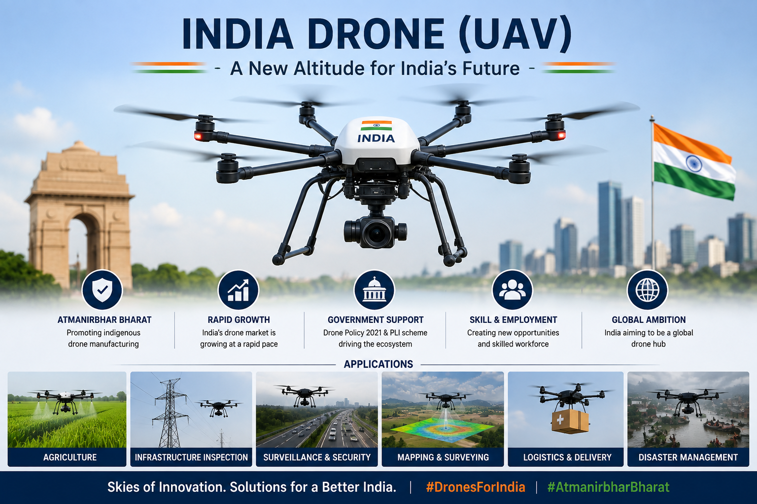 India Drone (UAV) Technology Innovation India Drone (UAV) Technology Innovation