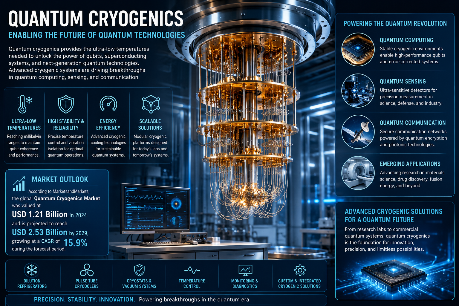 Quantum Cryogenics Technology Innovation: Key Trends, Growth Drivers and Opportunities Quantum Cryogenics Technology Innovation: Key Trends, Growth Drivers and Opportunities