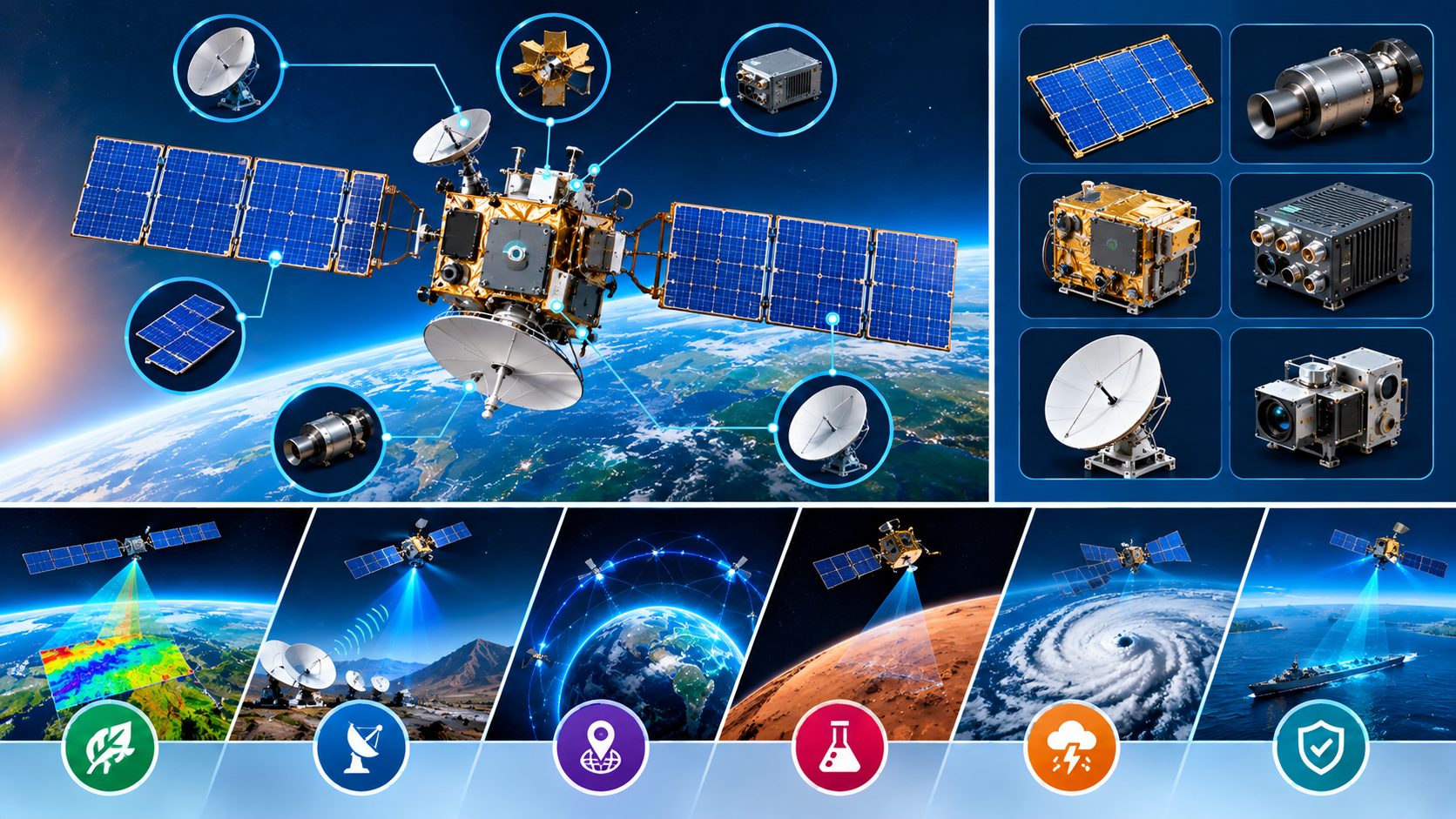 Satellite Parts and Component Market