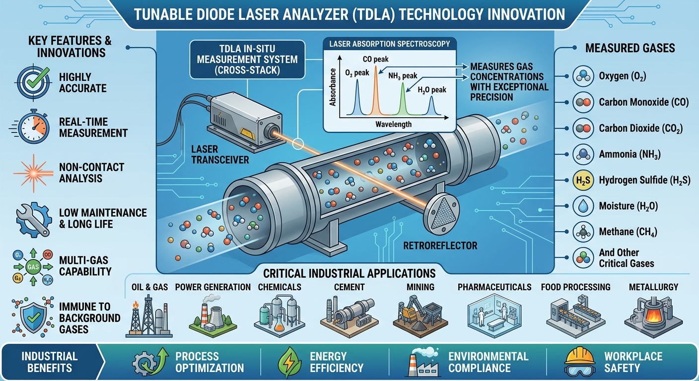 Tunable Diode Laser Analyzer (TDLA) Technology Innovation Tunable Diode Laser Analyzer (TDLA) Technology Innovation