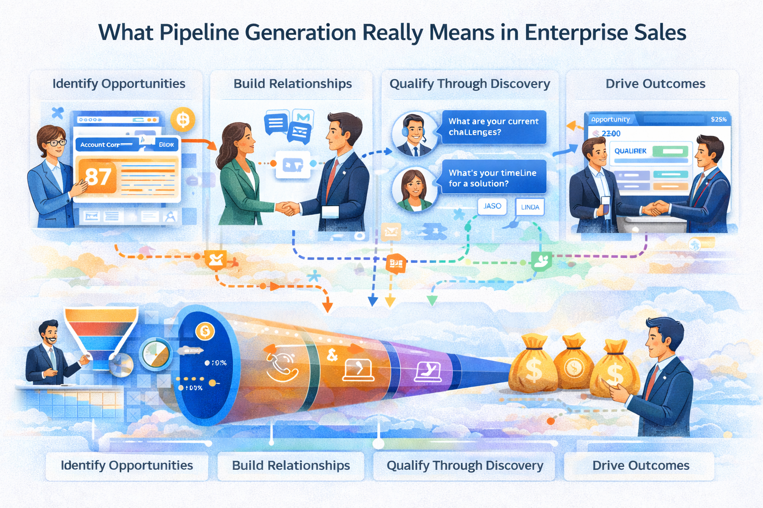 What Pipeline Generation Really Means in Enterprise Sales
