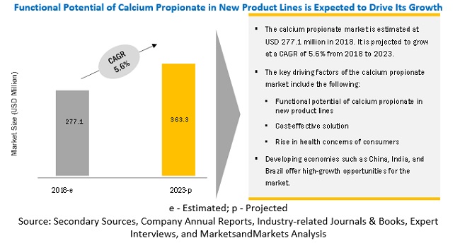 Calcium Propionate Market Growth | Size & Share | Market Forecasts to 2025 | MarketsandMarkets