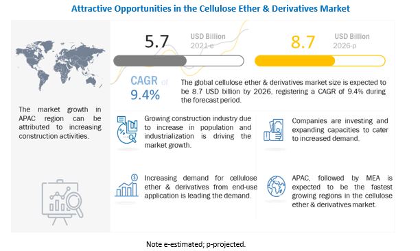 Cellulose Ether & Derivatives Market 