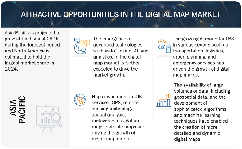 Digital Map Market Opportunities
