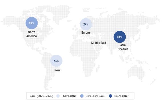 HD Map for Autonomous Vehicles Market by Region