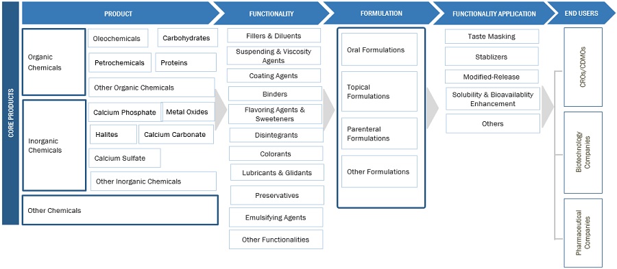 Pharmaceutical Excipients Market Ecosystem