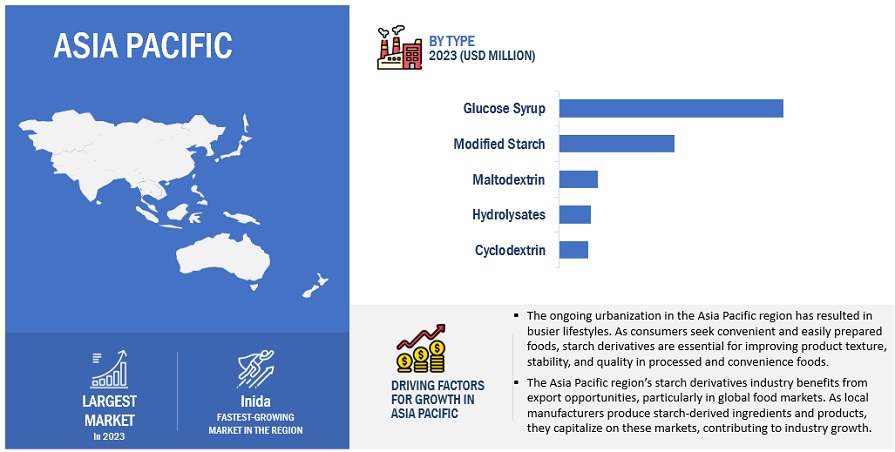 Starch Derivatives Market Size, and Share